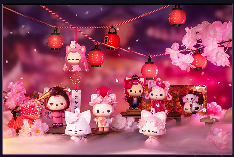 サ*ろ様 Mysterious  シリーズ【Boli Cherry】 Ali the Fox Sakura Yakou Blind Box - myplasticheart