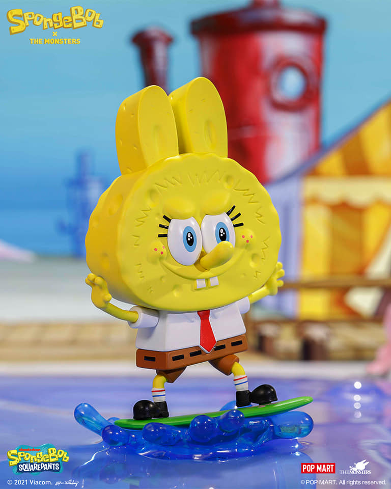 The Monsters x Spongebob Mini Series Blind Box by Kasing Lung