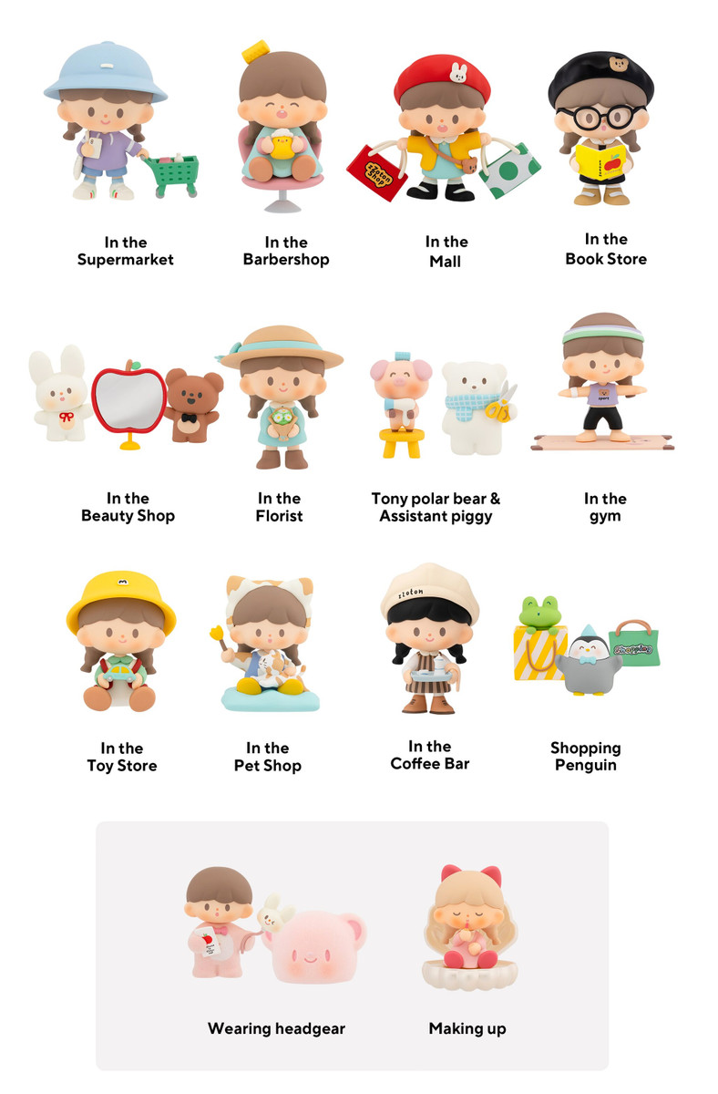 Molinta Department Store Series Blind Box by zhuodawang
