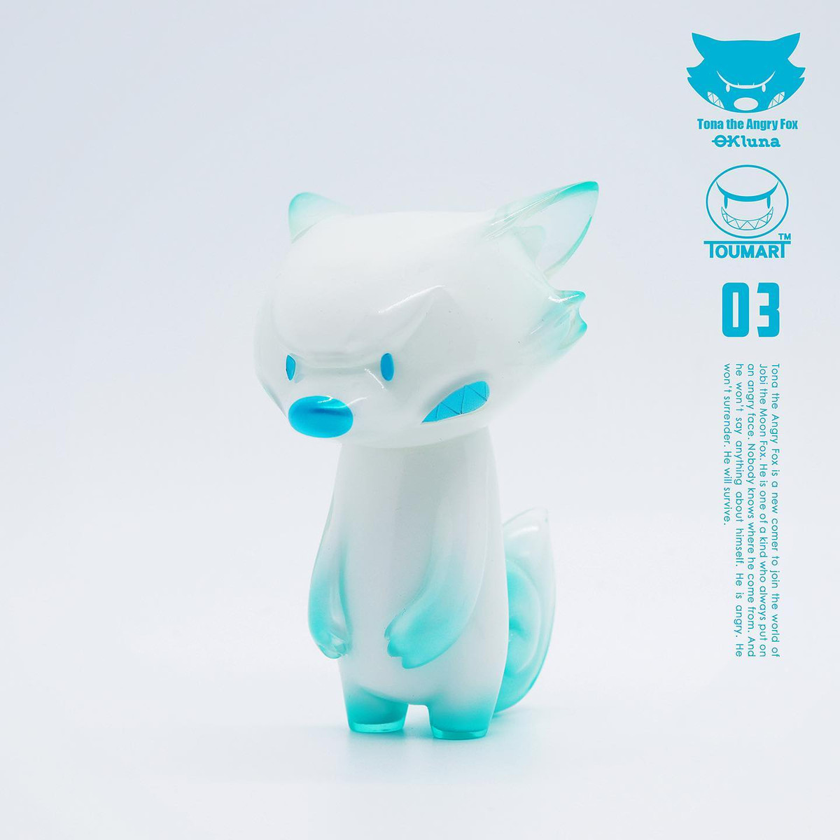 Tona the Angry Fox 3rd Colorway by OkLuna x Touma - myplasticheart