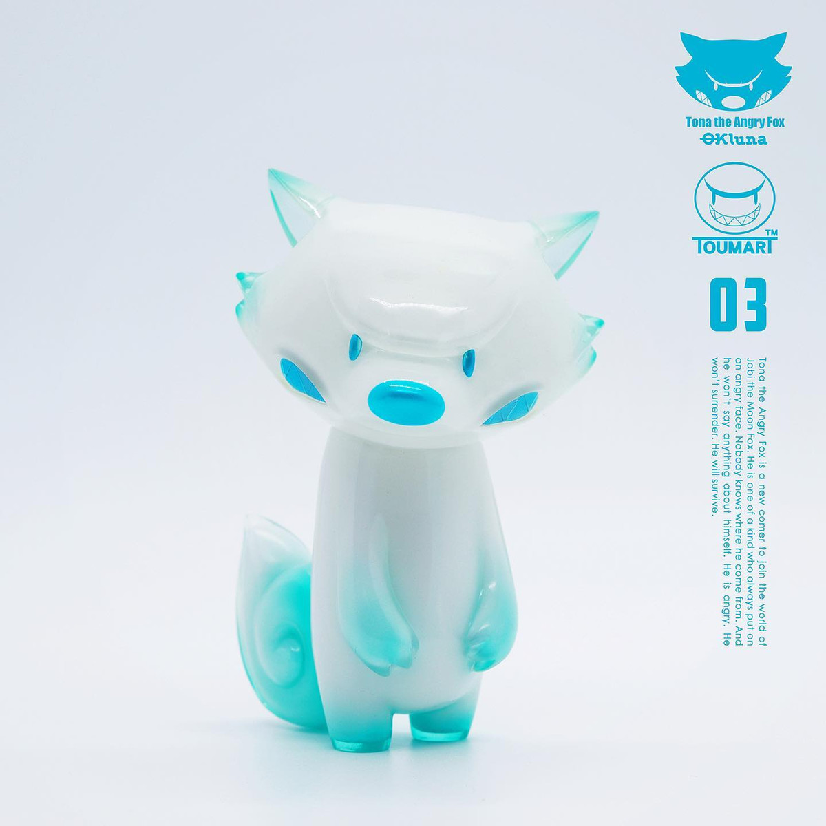 TONA the angry fox　MiniTONA TOUMARI Lil' TONA the Angry Fox - Night Hero by Touma x Ok Luna