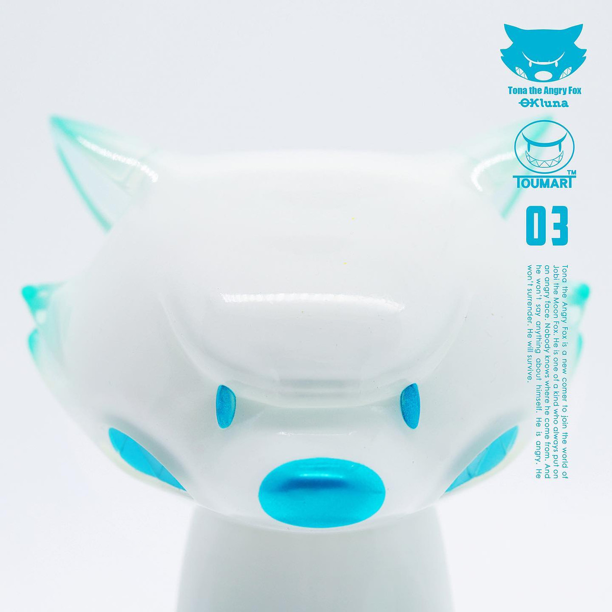 Tona the Angry Fox 3rd Colorway by OkLuna x Touma - myplasticheart