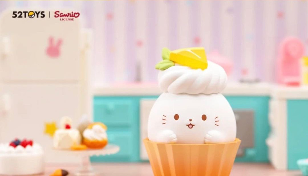 Marumofubiyori Blanket Bear Desserts Blind Box - myplasticheart