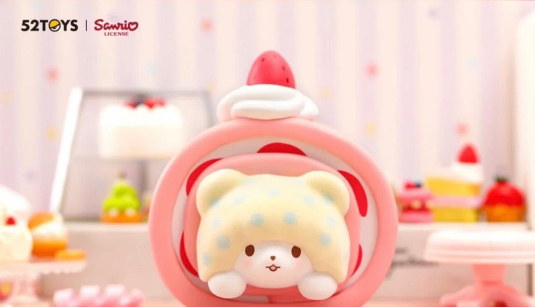 Marumofubiyori Blanket Bear Desserts Blind Box - myplasticheart