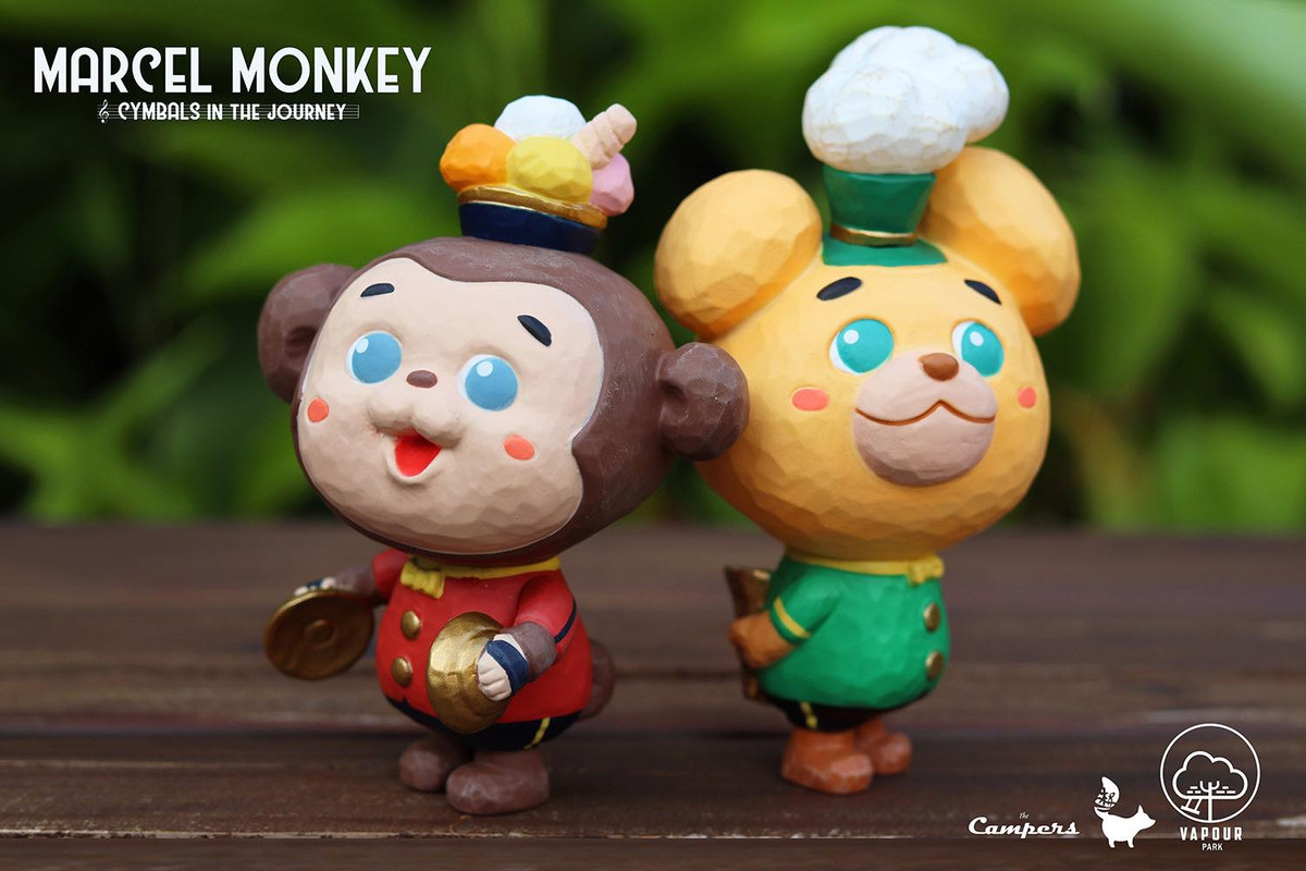 Marcel Monkey Cymbals in The Journey by The Campers from