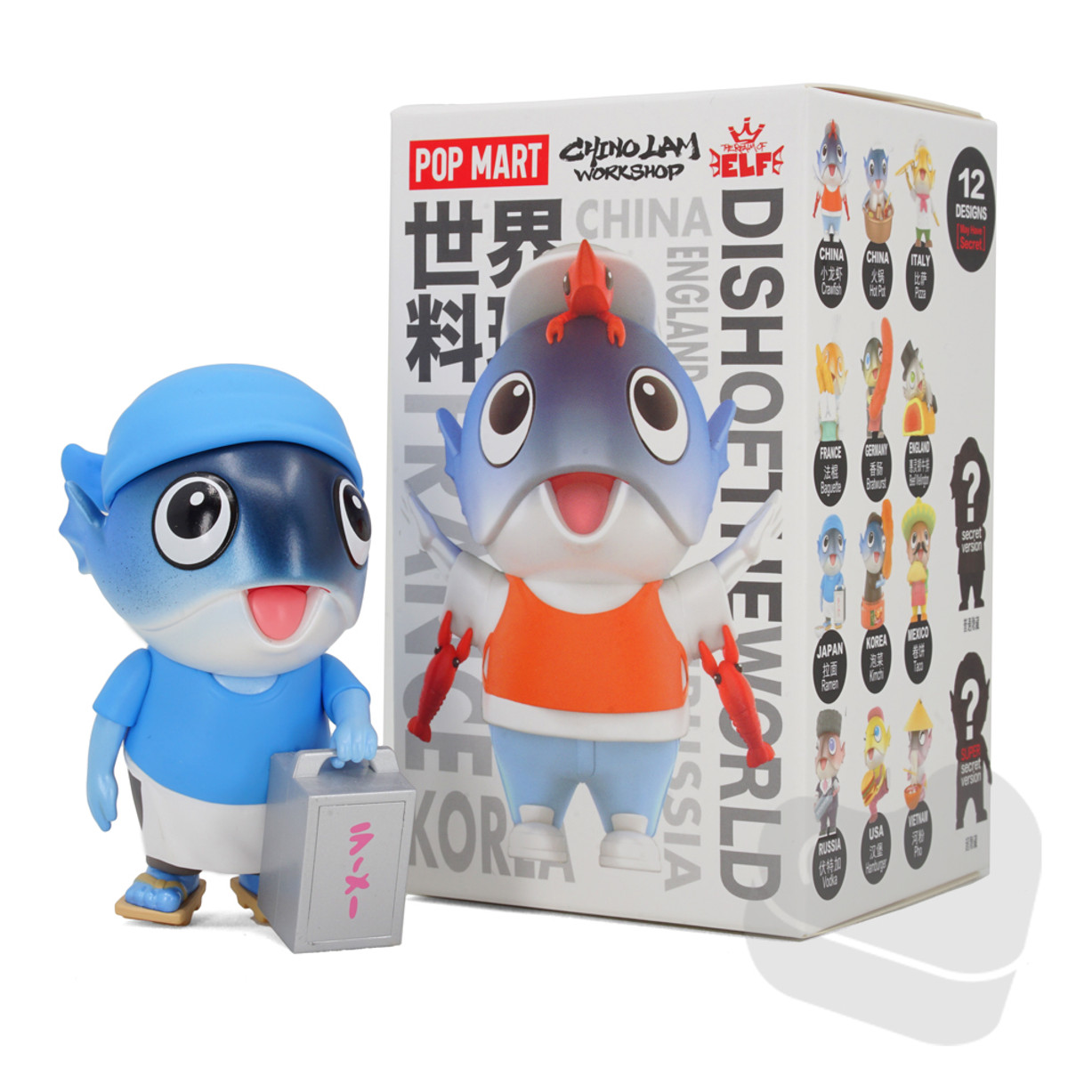 ポップマート（POPMART） DISH OF THE WORLD Dish of the World Mini Series Blind Box by Chino Lam