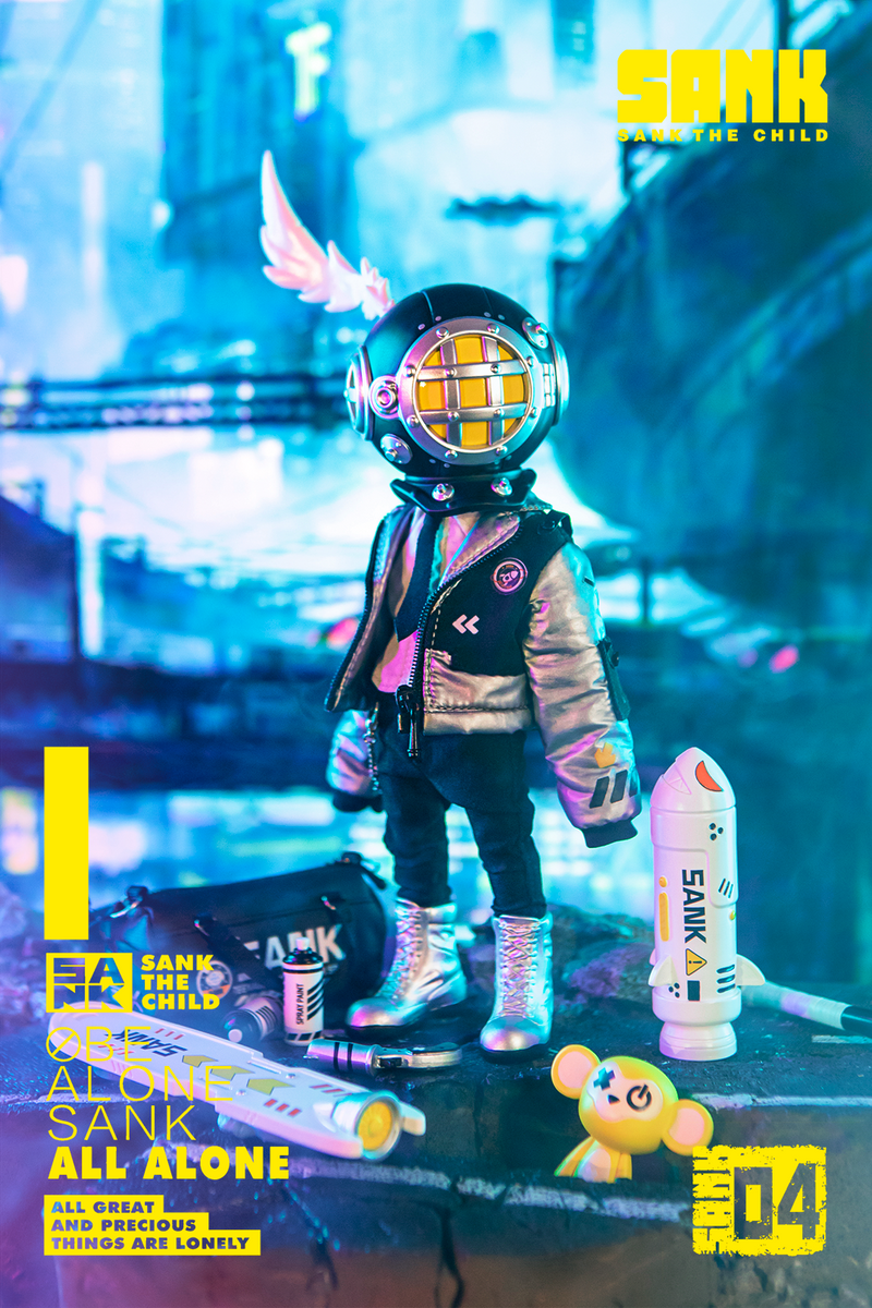 Sank Action Figure Retro & Future PRE-ORDER SHIPS May 2022