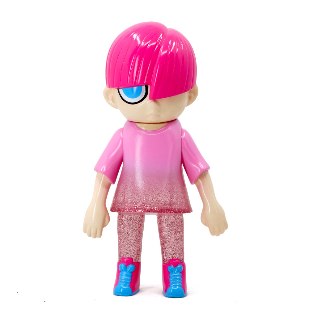 GRAPE BRAIN のりくん grape brain GVX & POPUPSHOP NYC Norikun Pink Heart by Grape Brain - myplasticheart