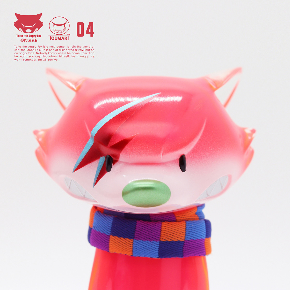 Tona the Angry Fox and Lil' Tona 4th Colorway by OkLuna x