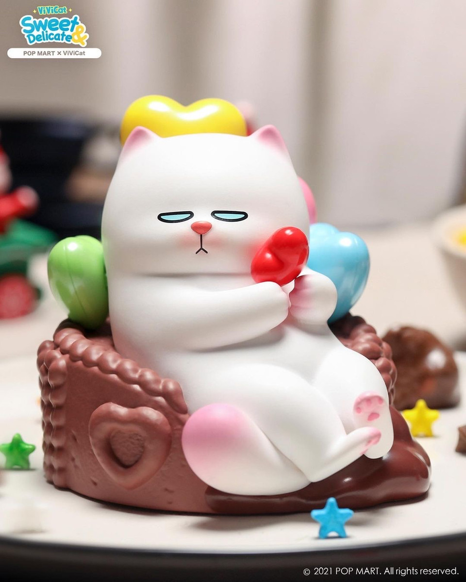 vivi猫 Vivicat Sitting Mini Series : Blind Box - myplasticheart