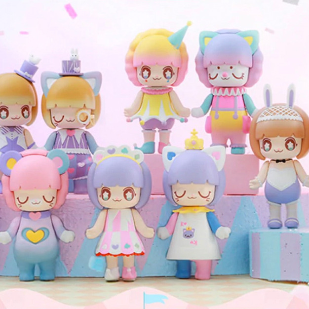 Kimmy & Miki Chimelong Circus Blind Box - myplasticheart