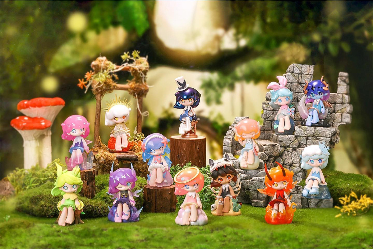 AZURA NATURAL ELEMENTS フィギュア コンプリートセット AZURA Natural Elements Series Whole Set Opened – TOYSEZ