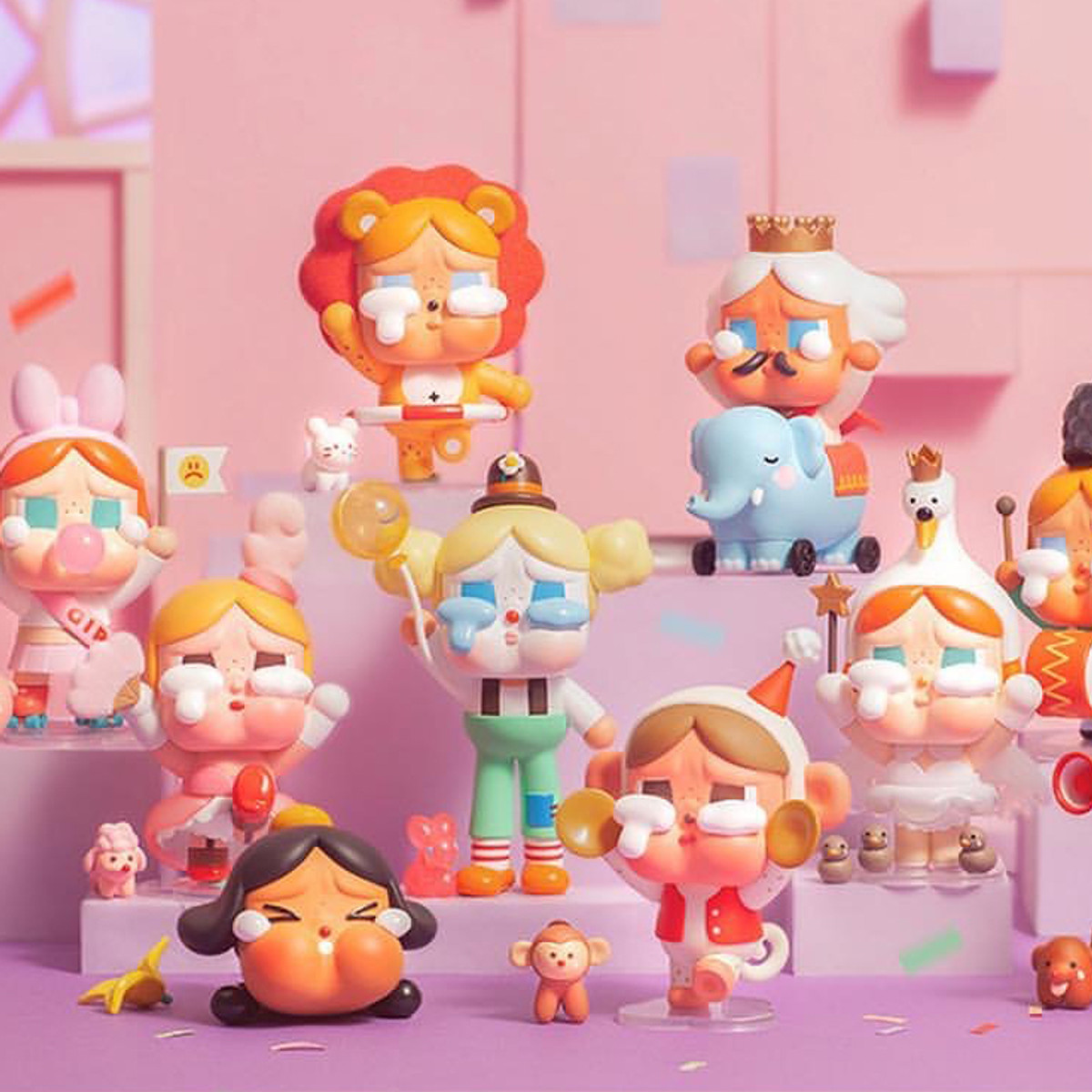 Crybaby Crying Parade アンドボックス POP MART CRYBABY Crying Parade Series Blind Box Figures