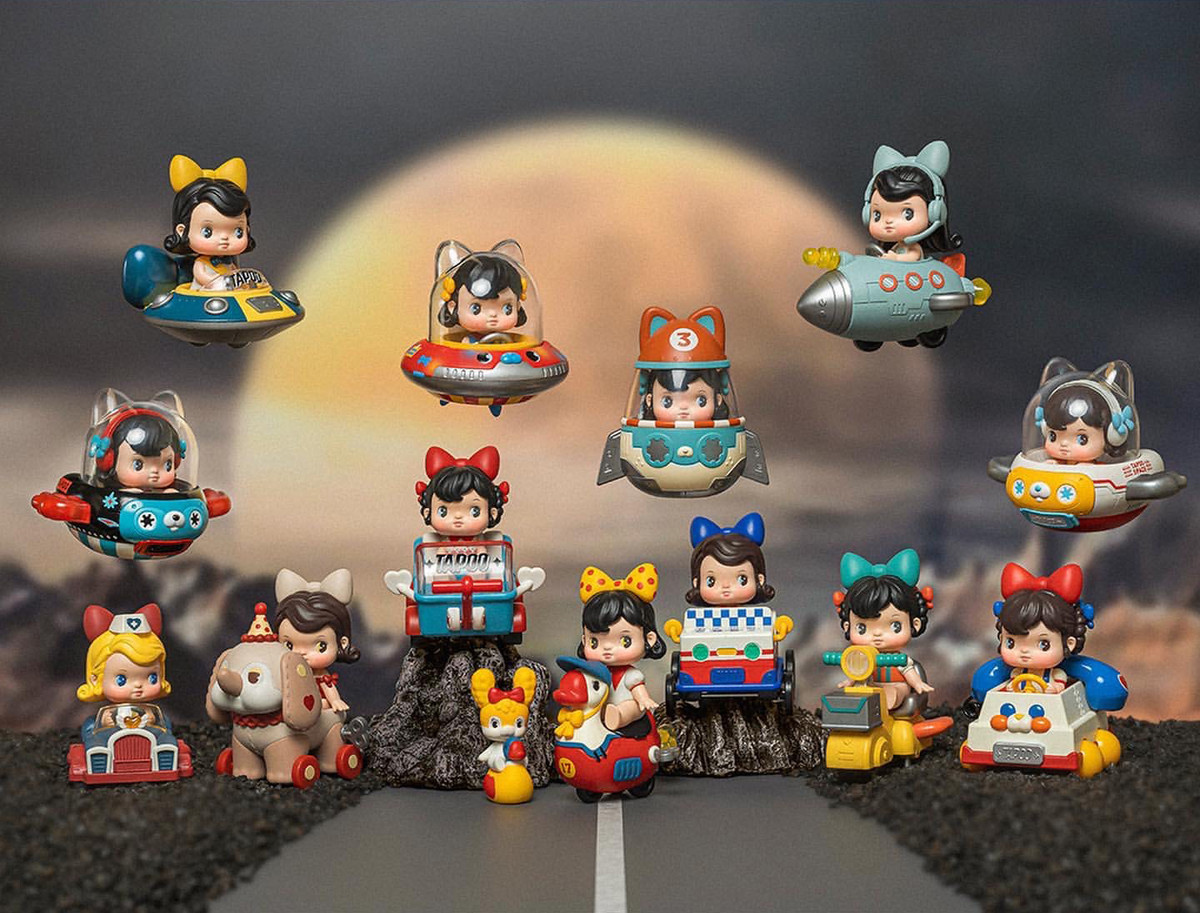 *アソート*POPMART/TAPOO タプー/THE HITCHHIKER'S Tapoo The Hitchhiker's Guide to the Universe Series Blind Box
