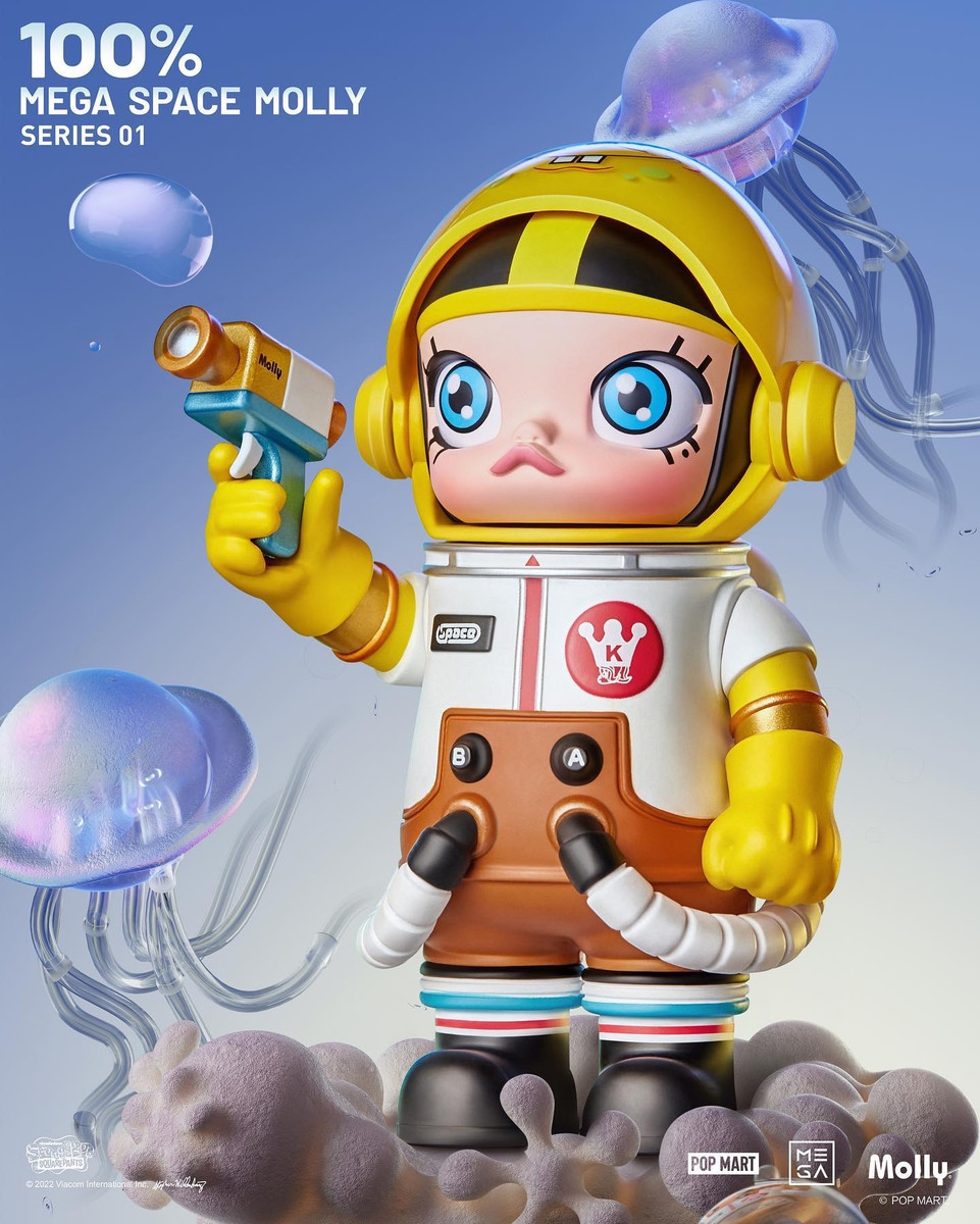 数量限定定番MEGA 100％ SPACE MOLLY シリーズ 2-B シュリンク付き その他