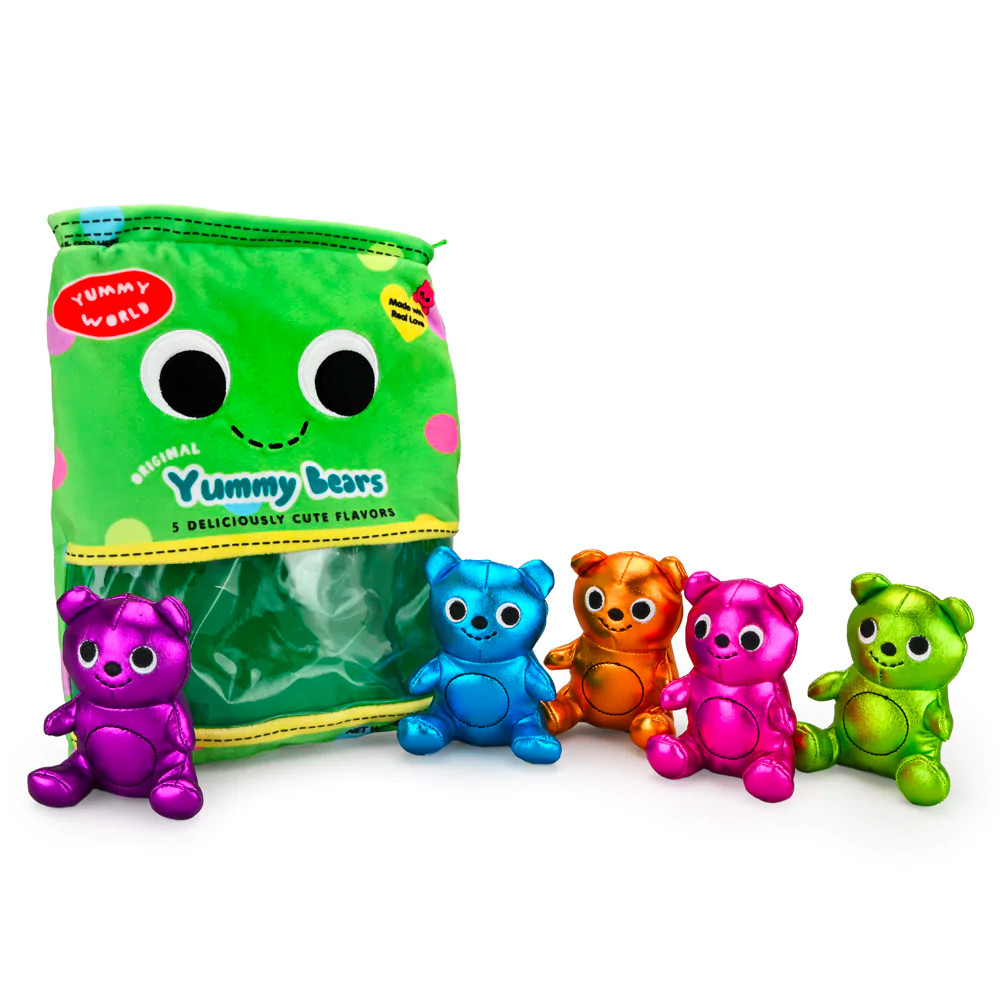Yummy World Yummy Bears 10 inch Interactive Plush - myplasticheart