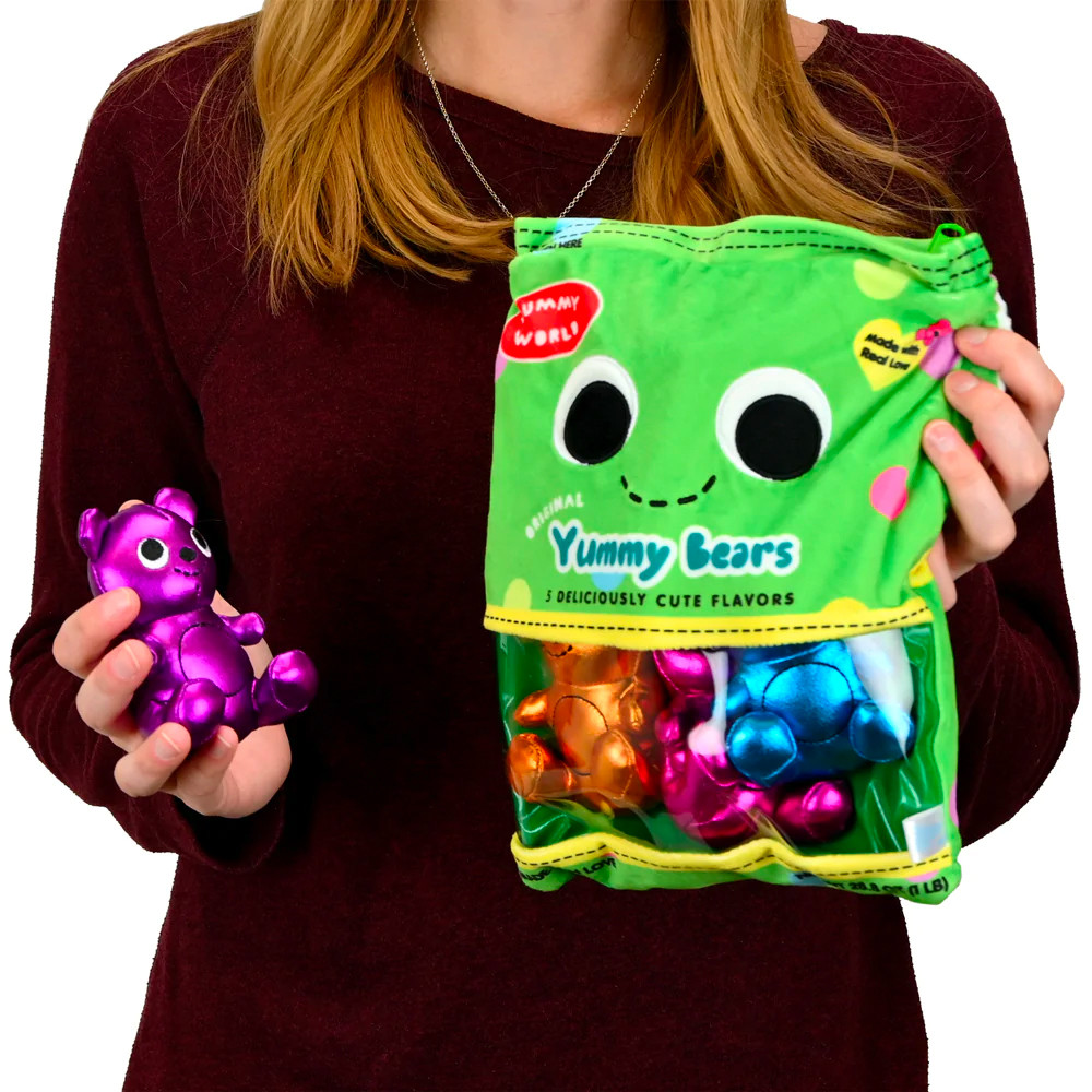 Yummy World Yummy Bears 10 inch Interactive Plush - myplasticheart
