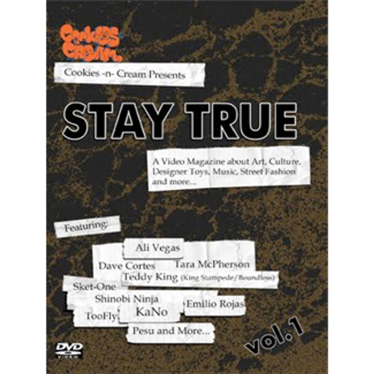 Cookies -n- Cream presents : Stay True DVD Vol. 1 - myplasticheart