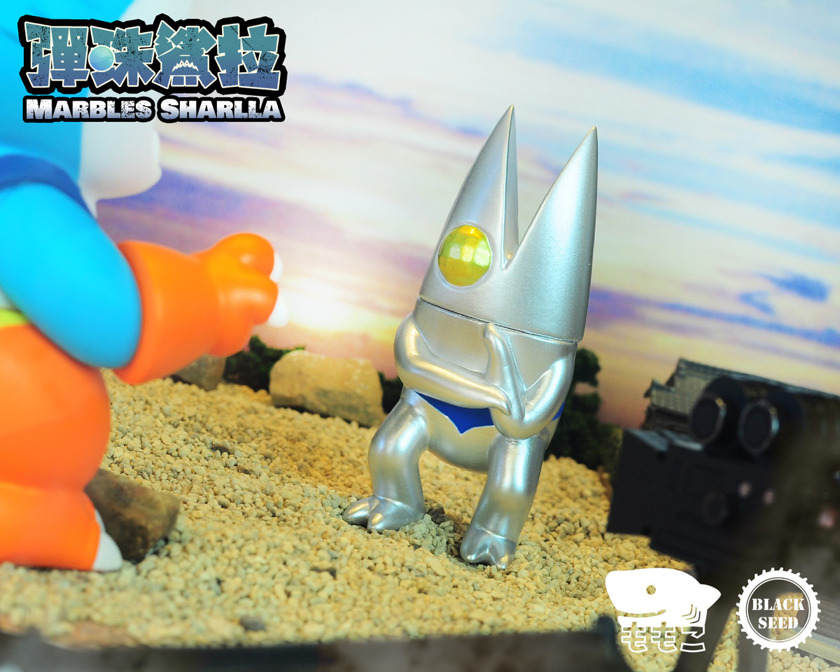 Tokusatsu Marbles Sharlla by Black Seed X Momoco - myplasticheart