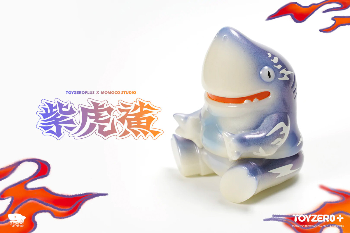 Purple Tiger Shark - myplasticheart