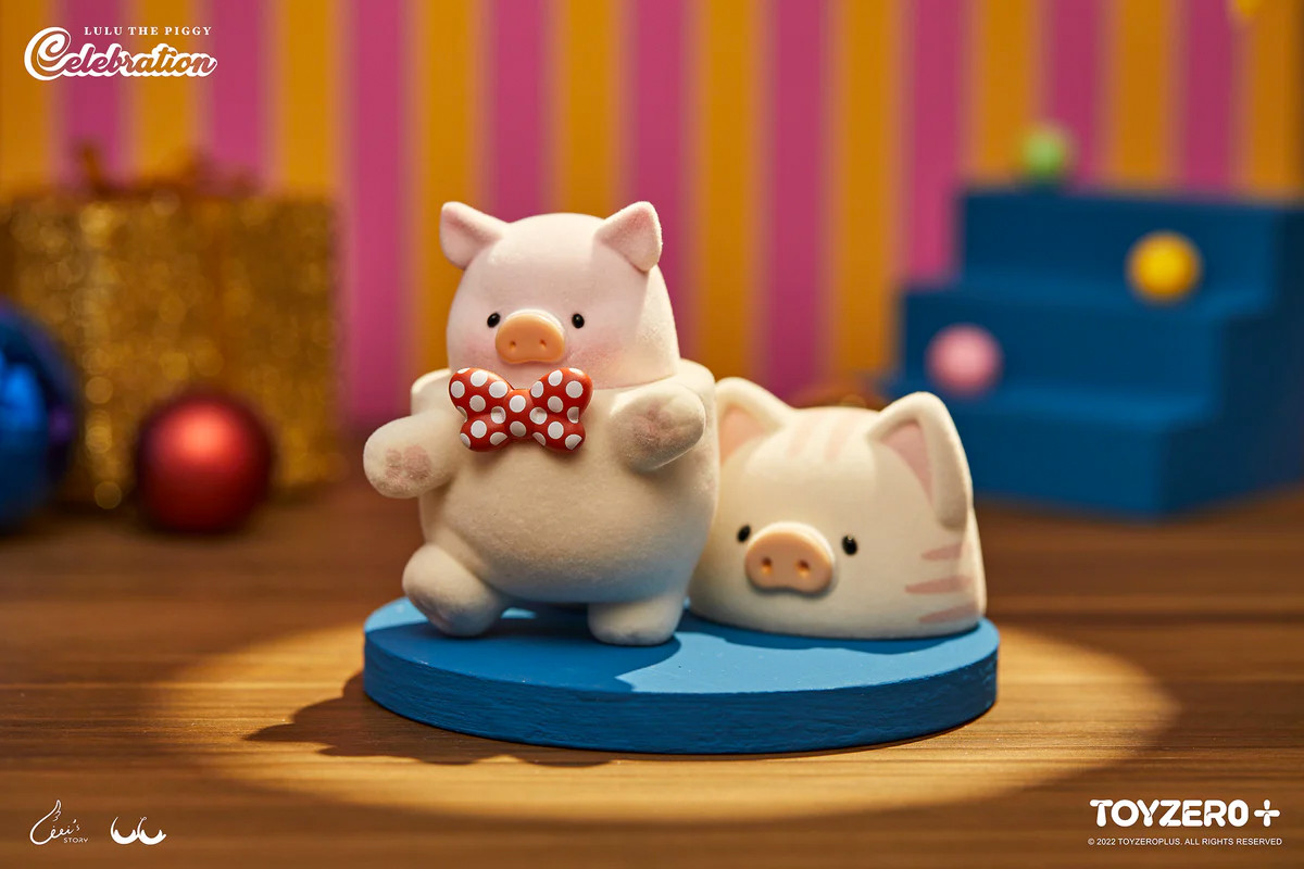 Lulu the Piggy Celebration by Cici's Story - myplasticheart