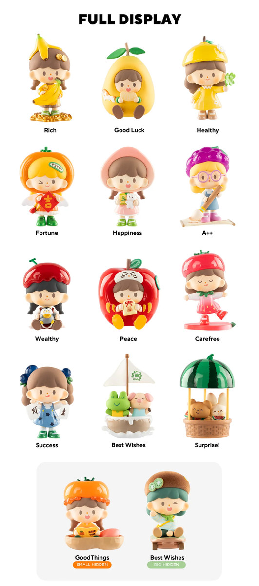 Molinta Blessing for Fruits Series Blind Box by zhuodawang Molinta Blessing for Fruits Series Blind Box by zhuodawang