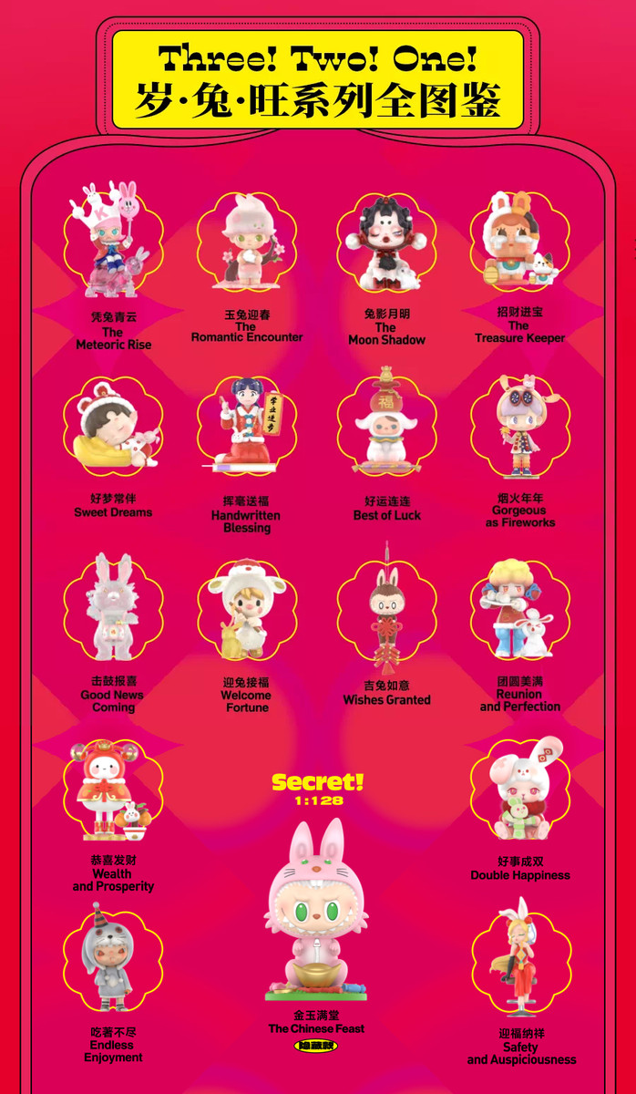 Three, Two, One! Happy Chinese New Year Series Blind Box