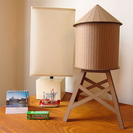 Model Water Tower Kit: Large - myplasticheart