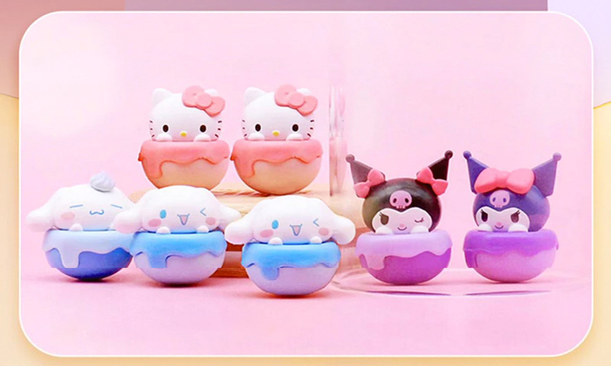 Hello Sanrio Ice Cream Scoops Medium Plush