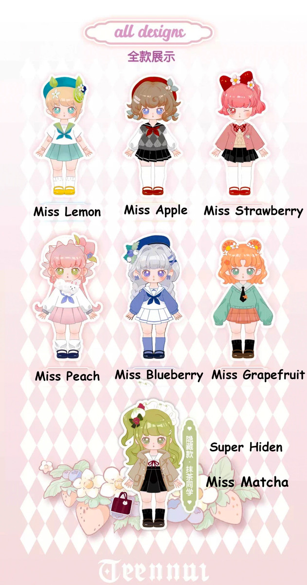 Teennar Campus BJD Blind Box - myplasticheart