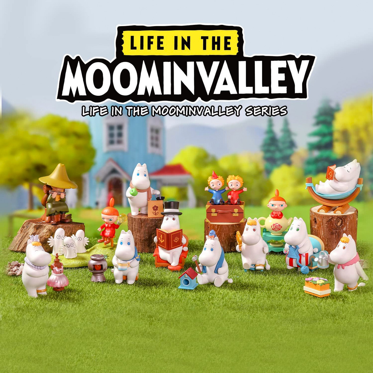 POPMART LIFE IN THE MOOMINVALLEY シークレット Moomin Life in Moominvalley Series Blind Box - myplasticheart