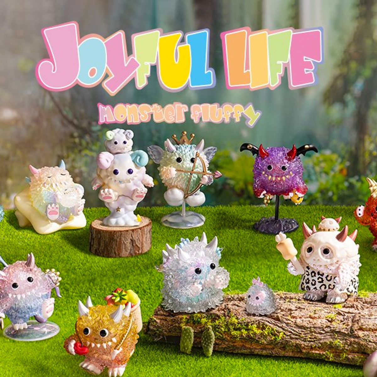 INSTINCTOY Monster Fluffy Joyful Life Series Blind Box