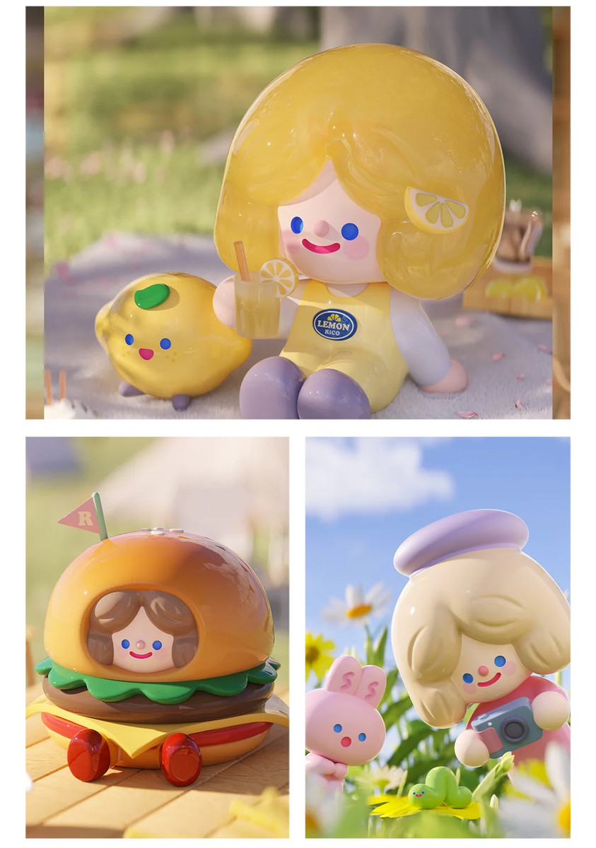 RiCO ハッピーピクニックトゥギャザーシリーズ BOX Finding Unicorn RiCO Happy Picnic Together Series Blind Box