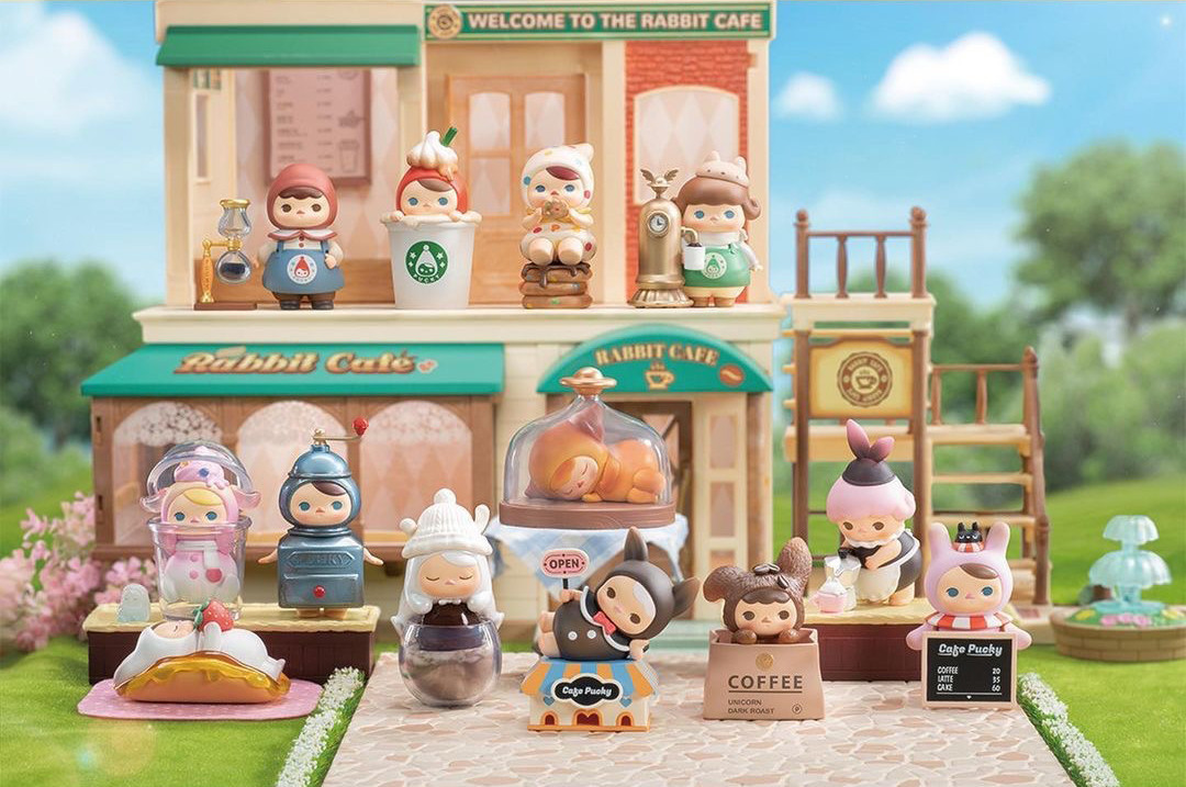 Pucky Rabbit Cafe Series Blind Box - myplasticheart