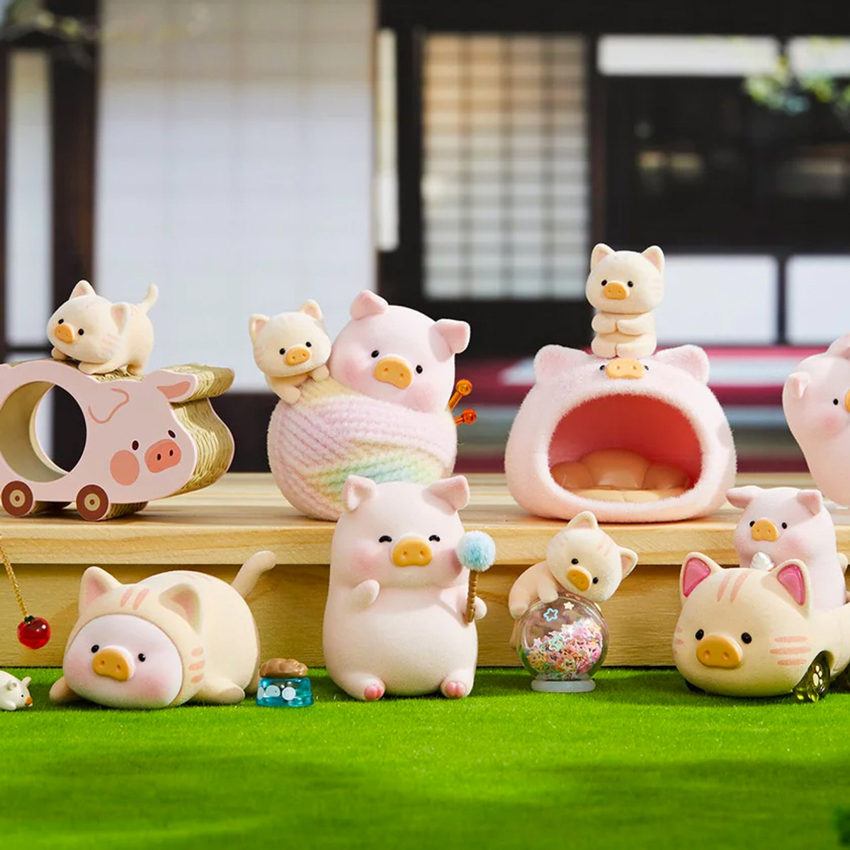 新品未開封 Lulu the piggy catur day CATURDAY LuLu The Piggy PAPER BAG *USA ONLY TOYZEROPLUS Art