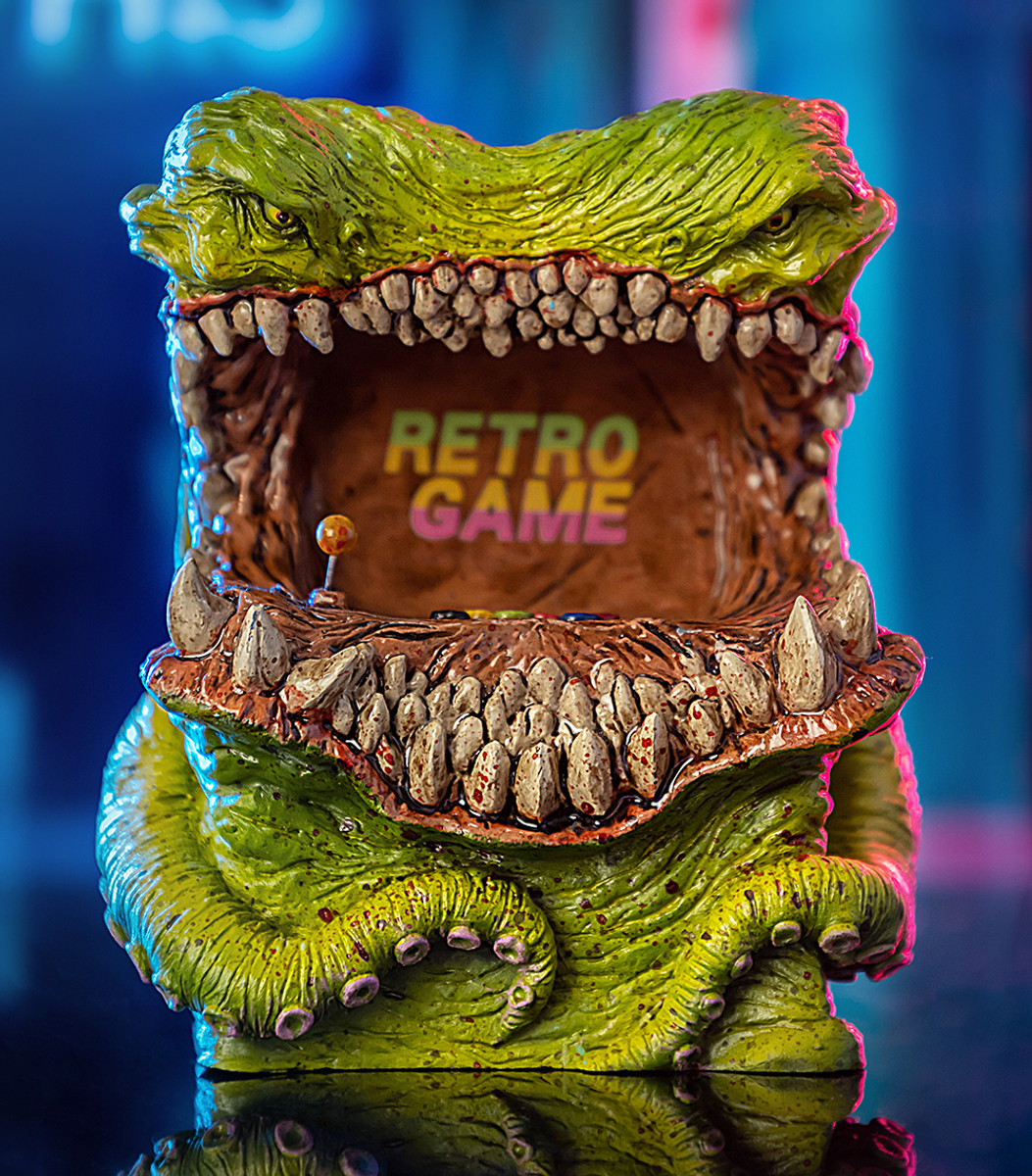 Arcade Monster Green by George Tsougkouzidis x WeArtDoing PRE-ORDER SHIPS  AUG 2023