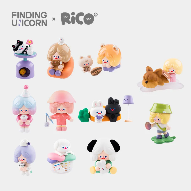 RiCO Happy Friends Together Series Blind Box by RiCO - myplasticheart