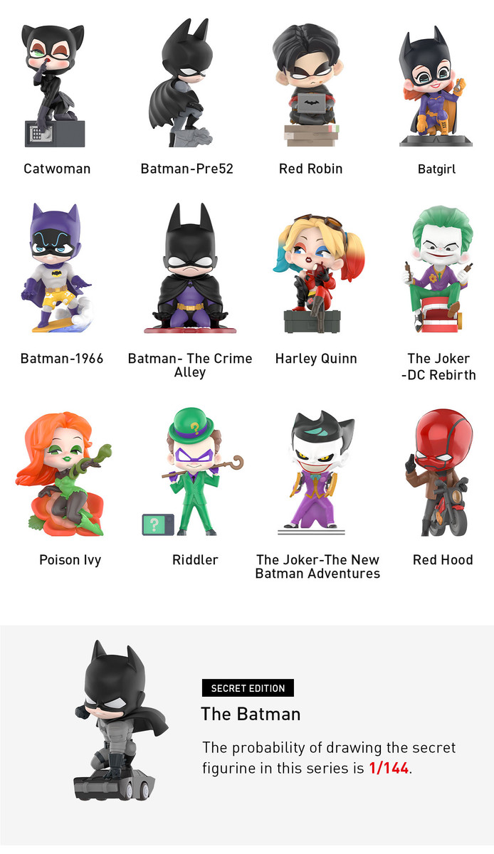 DC Gotham City Blind Box - myplasticheart