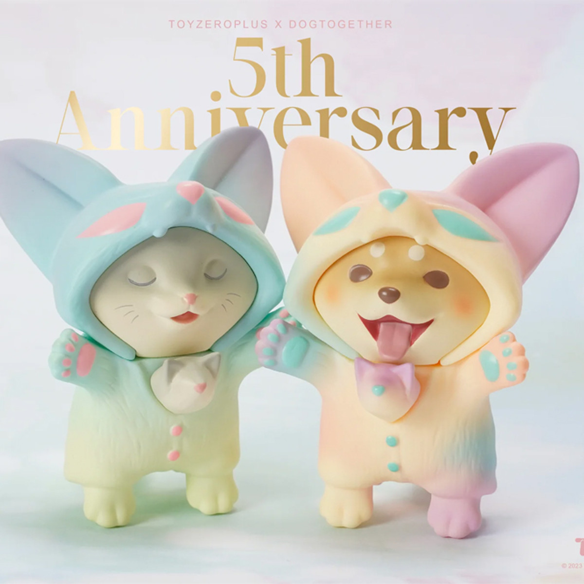 5th Anniversary Baby Dou Dou x Baby Fiffy by Dog Together - myplasticheart