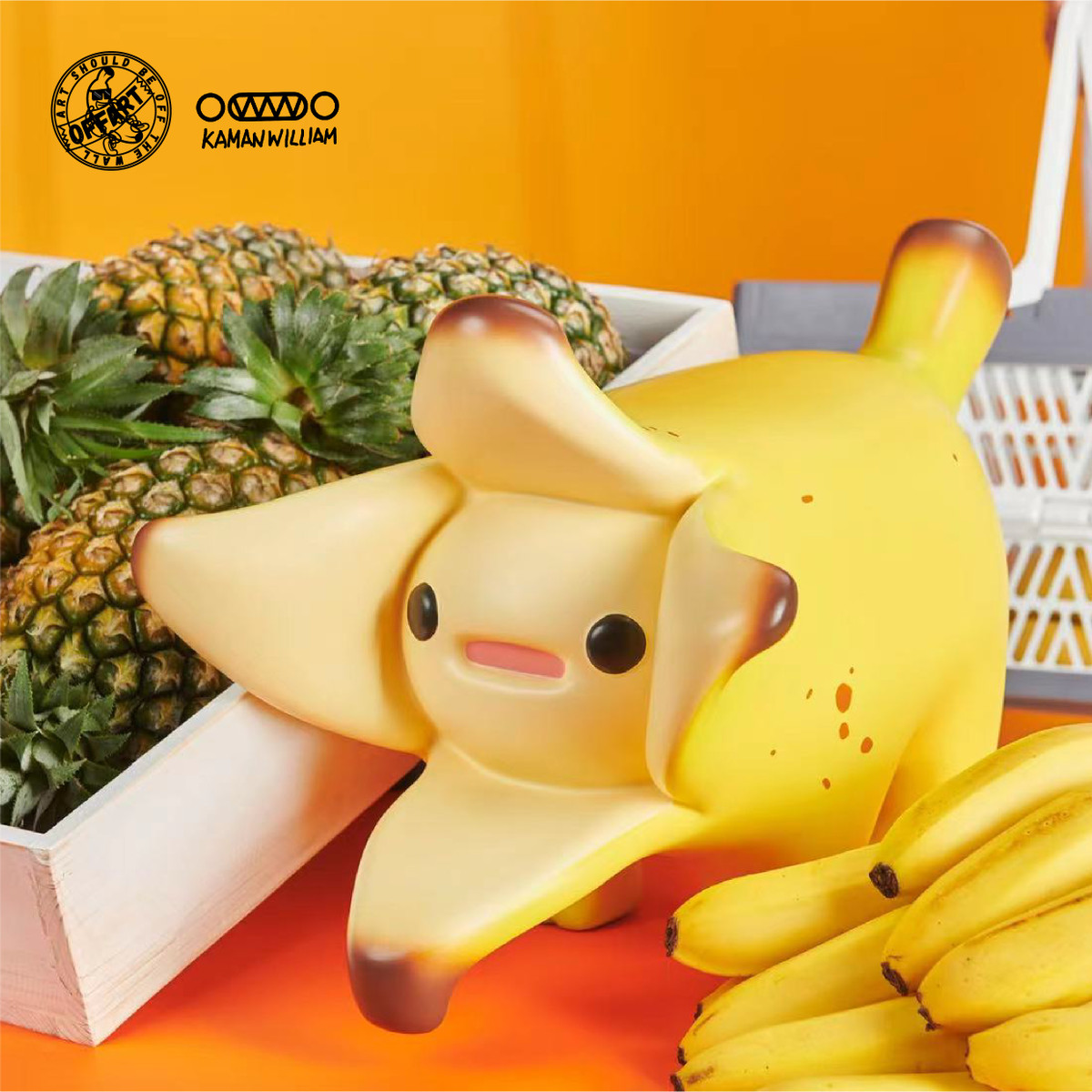 Bananaer Dog Jumbo by OFFART X Kamanwillam PRE-ORDER SHIPS JUL/AUG