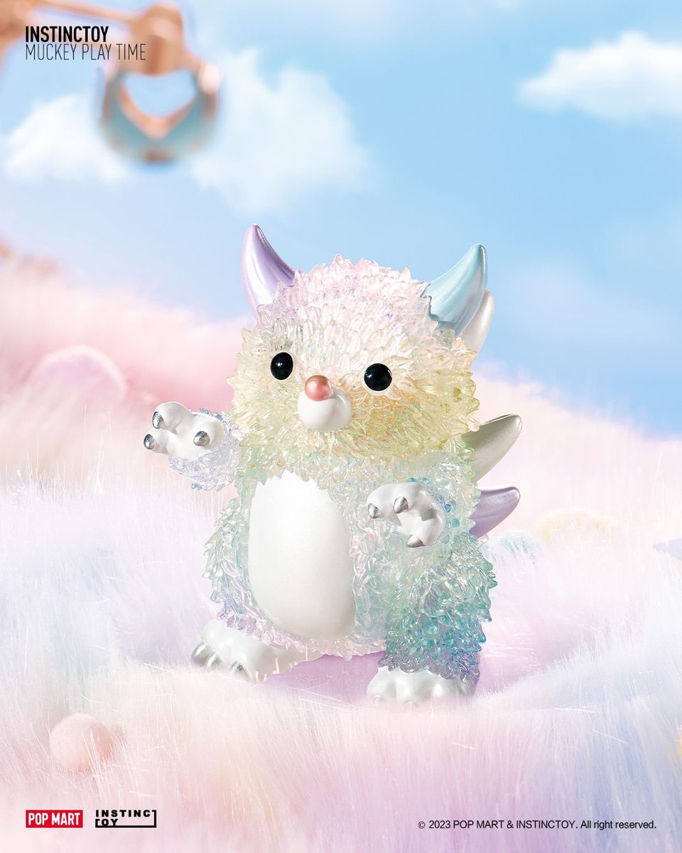INSTINCTOY Muckey plush accessory cream Muckey Let's Play by