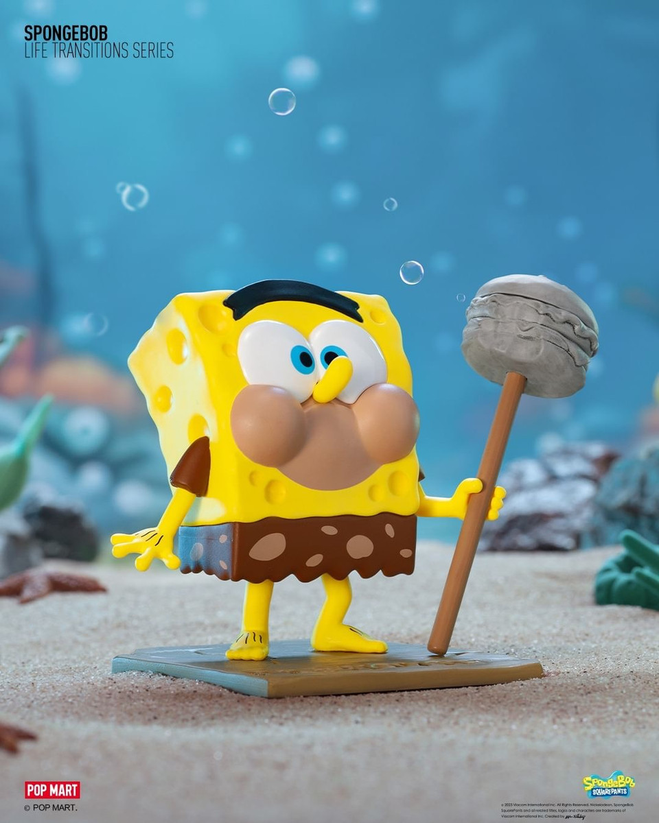 Pop Mart The Monsters x Spongebob Series Blind Box Single Box