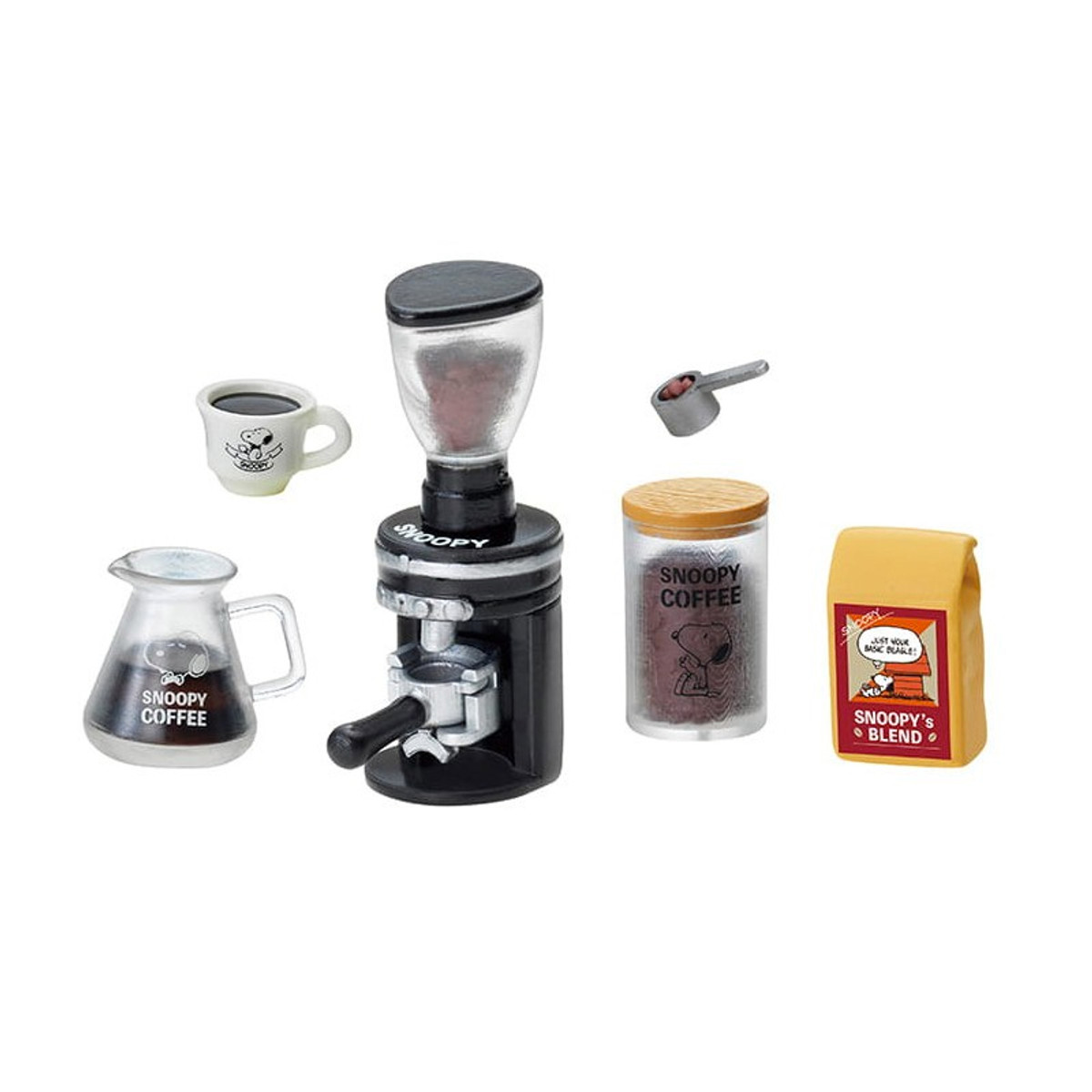 rama　ＳＮＯＯＰＹＣＯＦＦＥＥ ＲＯＡＳＴＥＲＹ＆ＣＡＦÉ ＢＯＸ Re-Ment Snoopy Coffee Roastery & Cafe Blind Box - myplasticheart