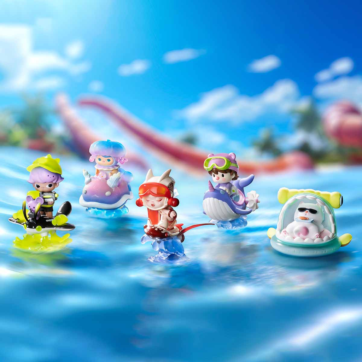 Pop Mart Water Party Series Blind Box - myplasticheart