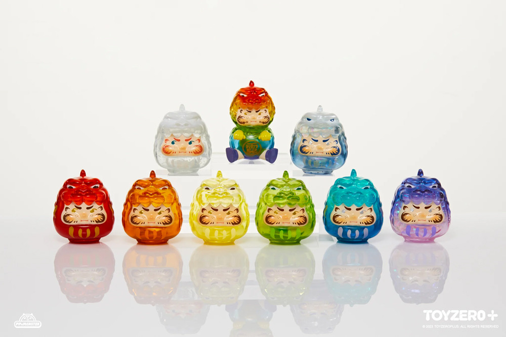Rainbow Daruma Blind Box by PP X MONSTER - myplasticheart