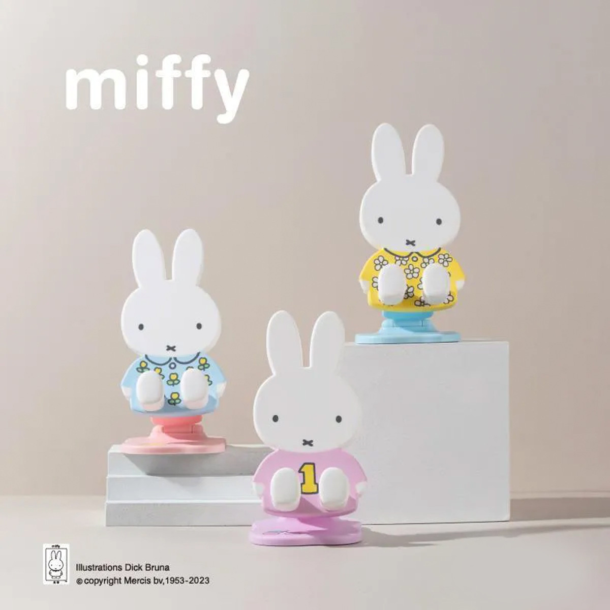【Miffy 】 Miffy Phone Stand Series 2 Blind Box - myplasticheart