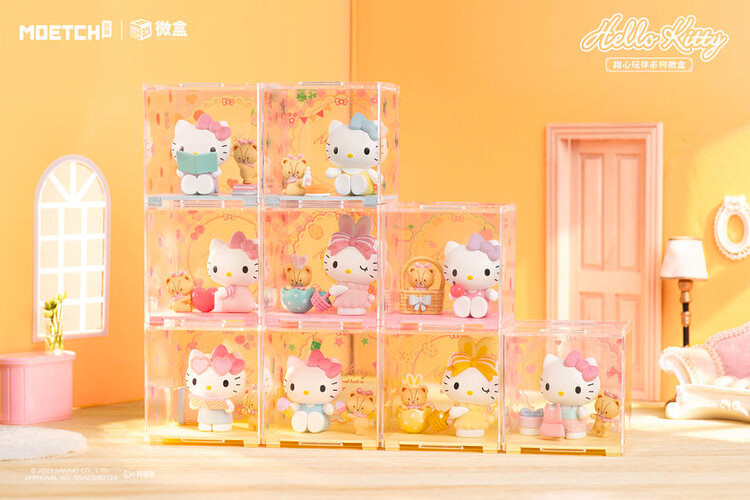 Hello Kitty Sweetheart Playmate Series Blind Box - myplasticheart
