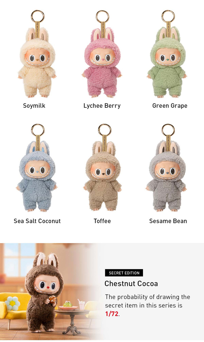 The Monsters Tasty Macarons Vinyl Face Blind Box
