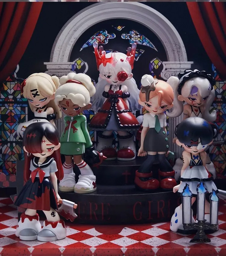 Yandere Girls ヤンデレガール トレーディングフィギュア 6個入り