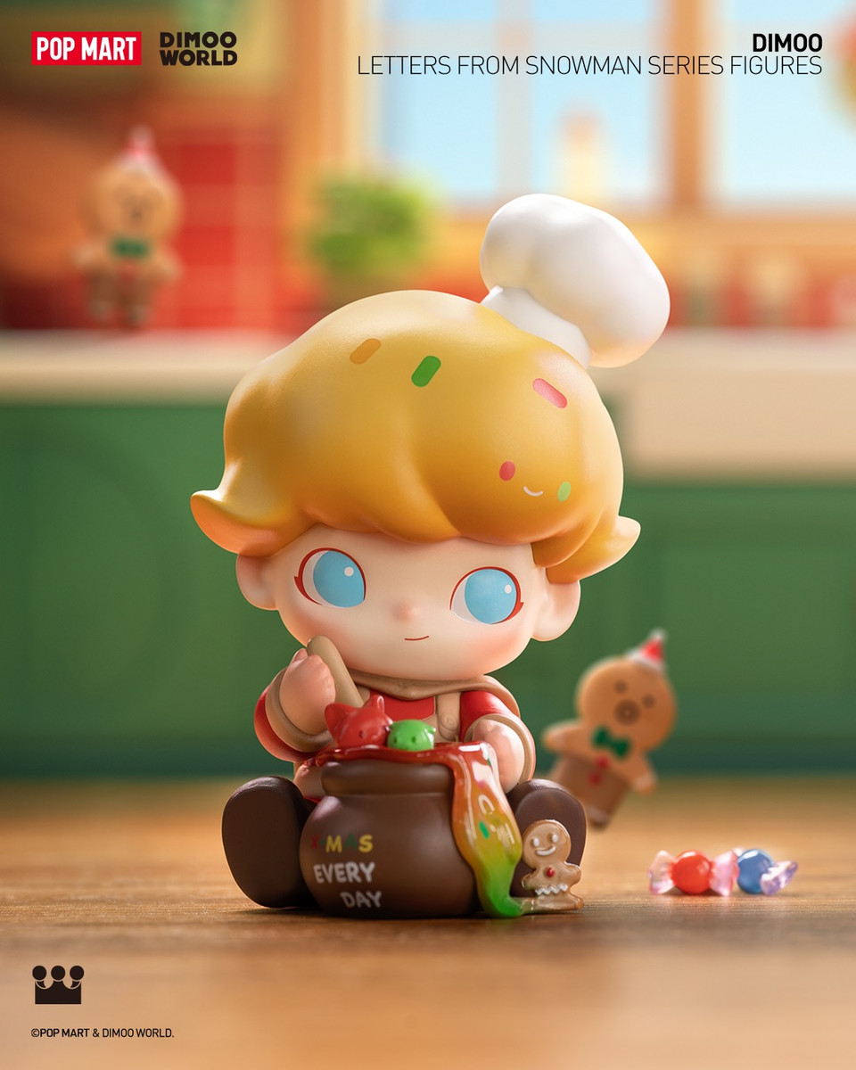 DIMOO Letters from snowman シリーズ シークレット